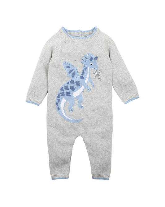 DRAGON KNITTED ROMPER